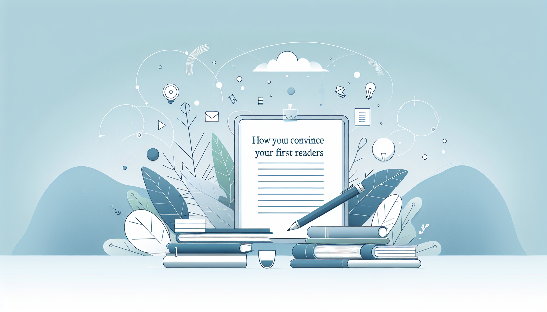 Wie du als neuer Autor deine ersten Leser überzeugst